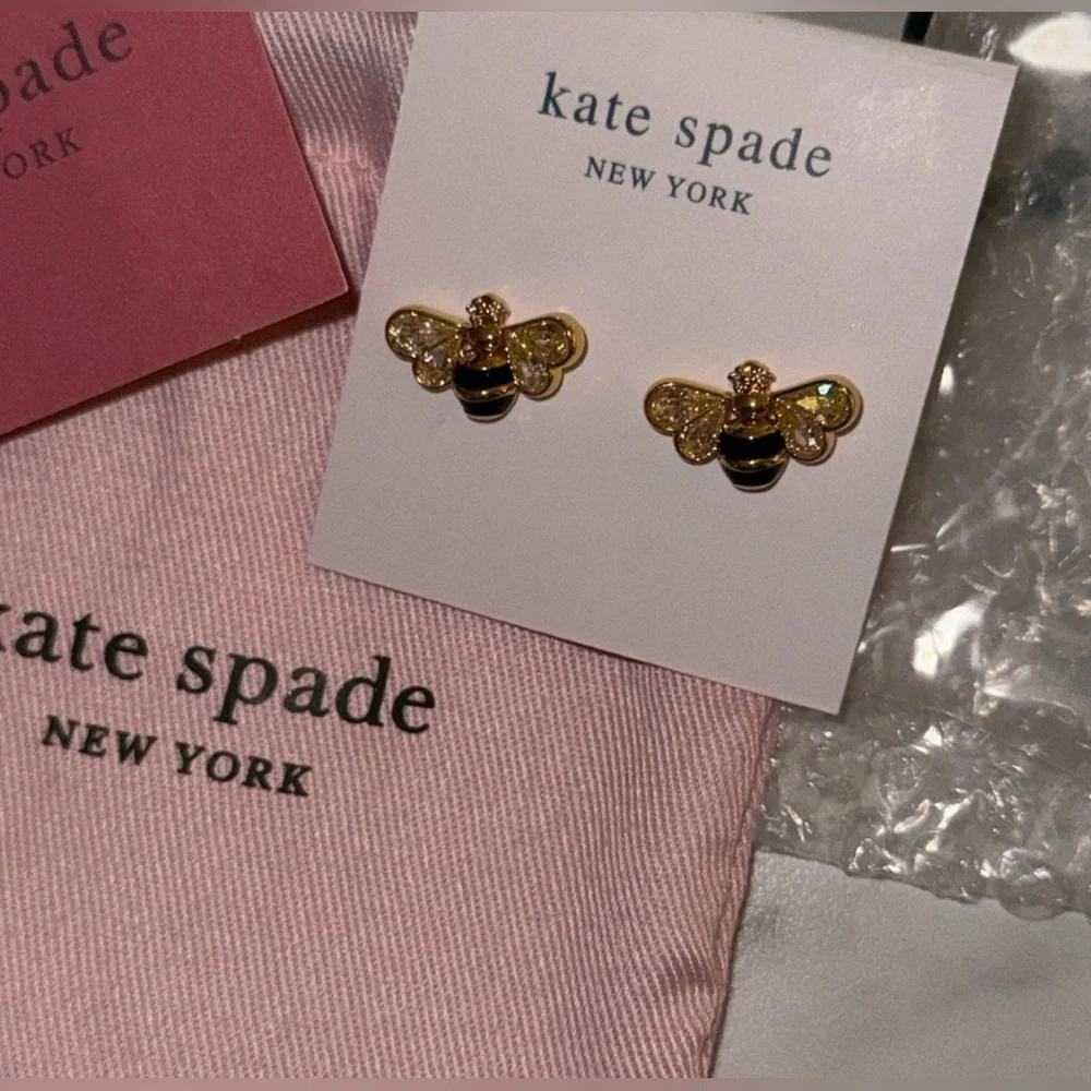 Kate Spade - $59 NWT - Bumblebee All Abuzz Earrings - NWT $59 - Includes Dustbag